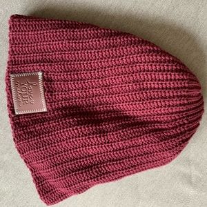 Maroon Love Your Melon beanie